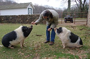 Ted with Raplh and Henrietta